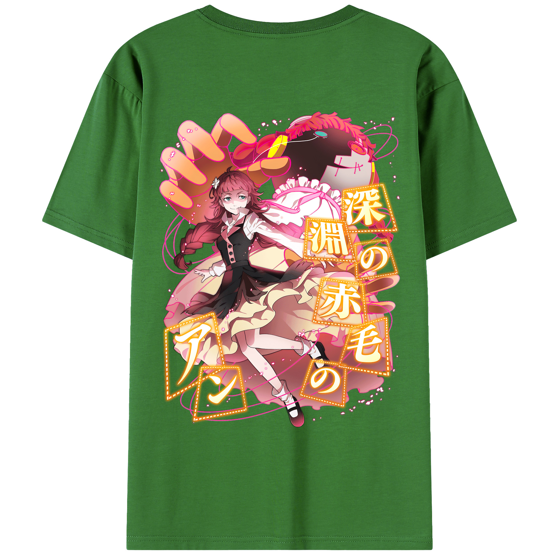 （画像用） 文豪ストレイドッグス Bungo Stray Dogs レディース半袖Tシャツ(バックプリント)